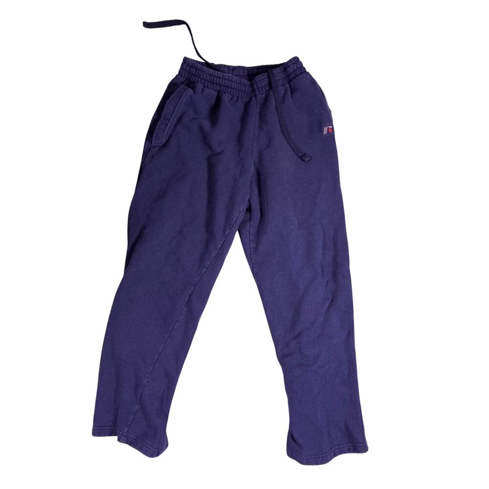 Vintage 90s Russell Athletic Sweatpants Mens Small Navy Blue Baggy Heavyweight